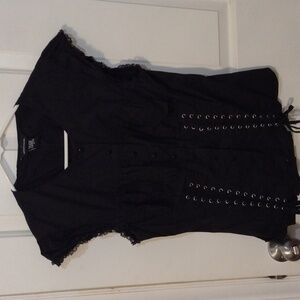 Moda international corset style top sz M